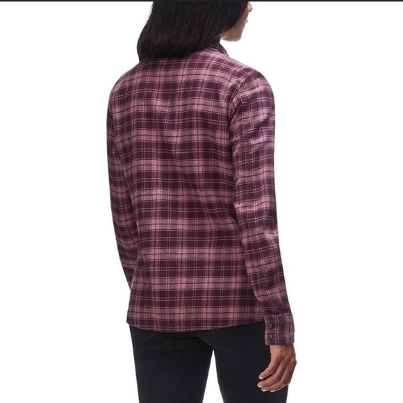 Patagonia Tops - Patagonia Women's Long Sleeve Organic Cotton Heywood Flannel Button Up Size 12